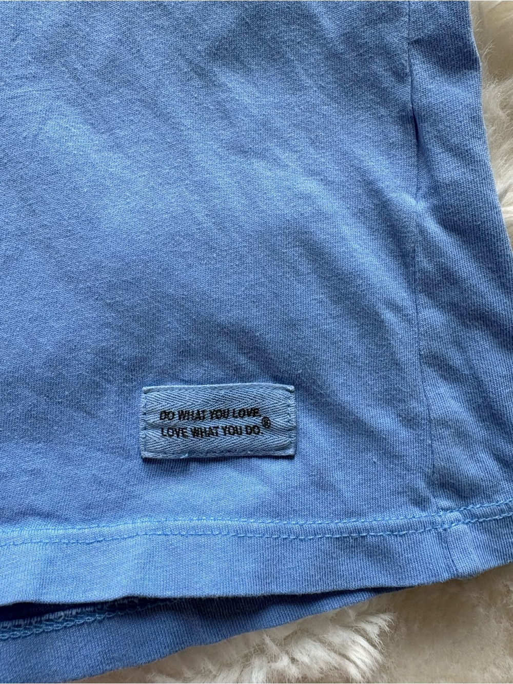 Life is Good Womens Blue V-Neck Tee with Mason Jar Graphic - Picture 4 of 7